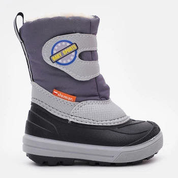 Детские зимние сапоги для мальчика Demar Baby Sports 1506d 20/21 Серые (2000000098401_5901232018717)