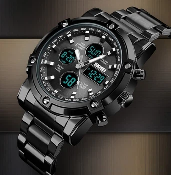 Мужские наручные часы Skmei Molot Limited AllBlack 1389BK