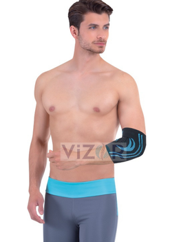 Бандаж эластичный на локоть VIZOR спортивний, размер L (7306-L)