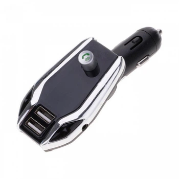 FM модулятор трансмиттер с Bluetooth Horton X8 Plus Черный