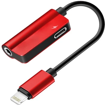 Переходник разветвитель Lightning для наушников и зарядки MY032 3,5 мм (mini-jack)Apple Lightning