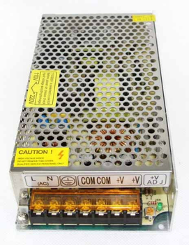 Блок питания для светодиодной ленты металл 150W 12V IP20 199x98x42mm LEMANSO LM822
