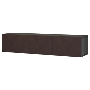 Тумба під телевізор з дверцятами IKEA BESTA 180x42x38 см (194.221.80)
