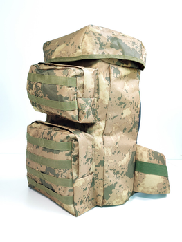 Рюкзак-Баул LeRoy армійський колір - камуфляж (60л)