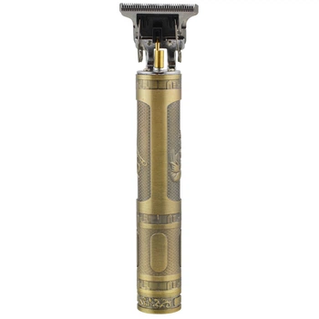 Триммер аккумуляторный для бороды и волос Vintage T9 5W Gold (3_01987)