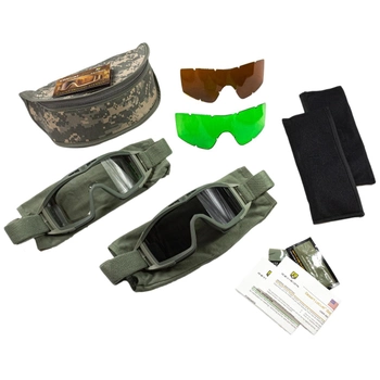 Тактичні окуляри маска Revision Desert Locust + змінні лінзи (комплект з 2 окулярів та 4 лінз)
