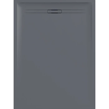 Поддон для душевой кабины GEBERIT Sestra 90x100x4см прямоугольный из искусственного камня без сифона серый 550.273.00.2