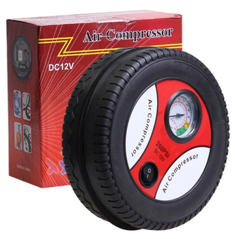 Компрессор автомобильный 260PSI DC-12V, электрический насос от прикуривателя (KG-967)