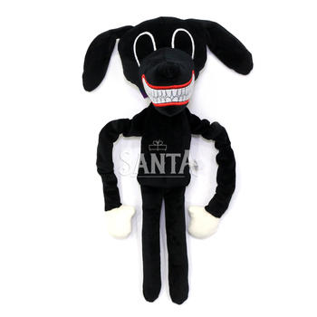 Мягкая игрушка Картун Дог «Kinder Toys» Cartoon Dog Мультяшная Собака черный 33*12*15 см (00216-02)