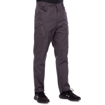 Качественные мужские тактические штаны брюки с карманами для города военные летние ZEPMA Серые (5709) L