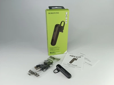 Блютуз Гарнитура Borofone BC20 Bluetooth беспроводная гарнитура с дужкой Черный Цвет