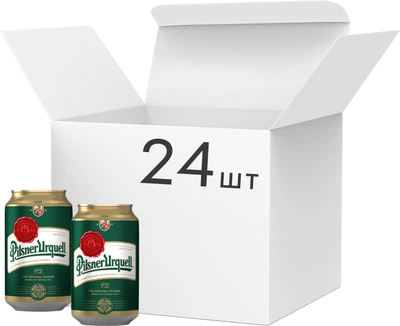 Pilsner Urquell світле фільтроване 0,33 л × 24