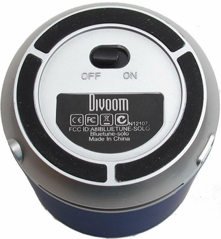 Портативная акустика Divoom Bluetune-Solo Blue