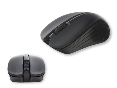 Беспроводная оптическая эргономичная мышь XPRO W189 черная (ЦУ-00021879)