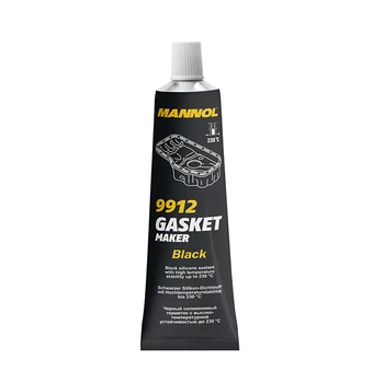 Герметик силіконовий чорний Mannol 9912 85г