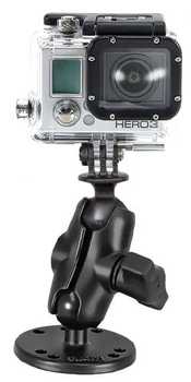 Крепление RAM Mount Drill-Down с универсальным адаптером для экшн-камер (RAM-B-138-GOP1U) MADE IN USA