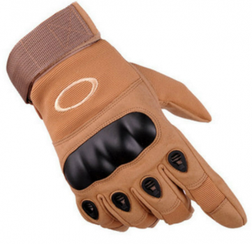 Тактичні рукавички Закриті з посиленим протектором OAKLEY XL Koyot