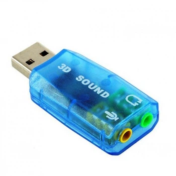 Звуковая плата Atcom USB-sound card (5.1) 3D sound (Windows 7 ready) (7807) (198647)