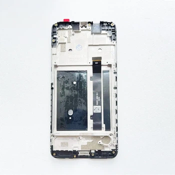 Дисплейный модуль с рамкой (экран c тачскрином) для ZTE Blade A51 черный