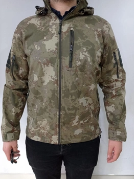 Куртка мужская тактическая Мультикам Accord Турция Софтшел Soft-Shell ВСУ (ЗСУ) XL 8717 хаки (SKU_4431804)