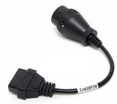 Переходникс Iveco (ивеко) на OBD2 38/16 pin (616318787) Черный