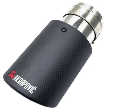 Насадка глушителя Akrapovic 64-67мм 89 мм матовая