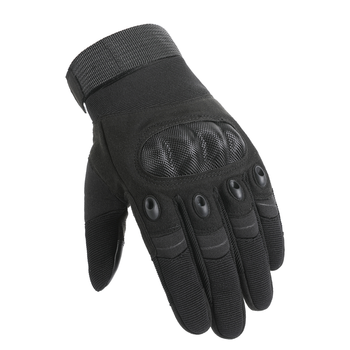 Перчатки тактические Primo Carbon полнопалые, сенсорные, размер L - Black