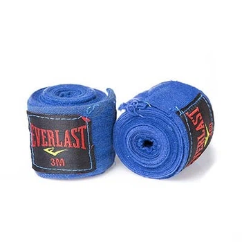 Бинты для бокса боксерские бинты 3м Everlast Синий MEV-8453