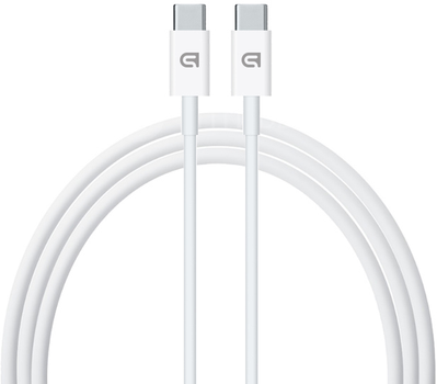 Кабель ArmorStandart ABMM093 USB-C to USB-C Cable 1 м White (ARM63471)