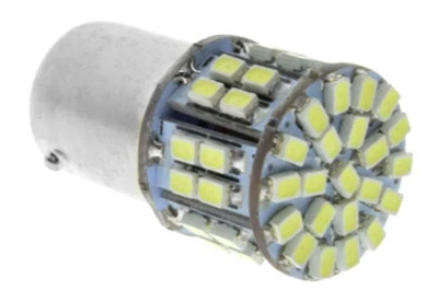 Світлодіодна лампа з цоколом 1156 BA15s P21W 50 SMD 3020 12V Білий
