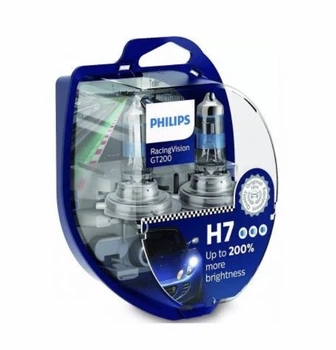 Галогенные лампы PHILIPS RacingVision GT +200% H7