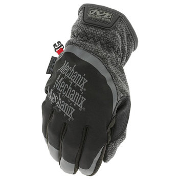 Тактические Утепленные Перчатки Mechanix Wear ColdWork FastFit, Черные / Серые XL