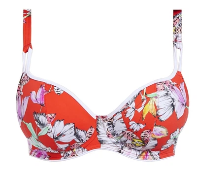 Купальний ліф Freya Wild Flower 5881 75G Flame (889500882633)