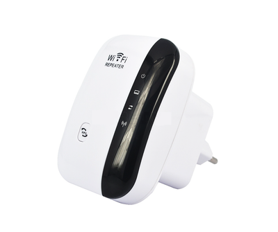Экстендер усилитель сигнала WI-FI REPEATOR ретранслятор сети 220 В RG-45 Белый Без бренда
