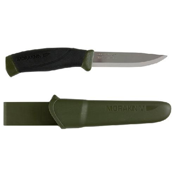 Нож Morakniv Companion MG S нержавеющая сталь хаки
