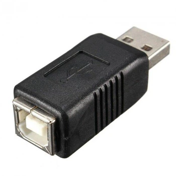 Адаптер переходник SUNROZ USB Type A (папа) - USB Type B (мама) для принтера, сканера (A-48498)