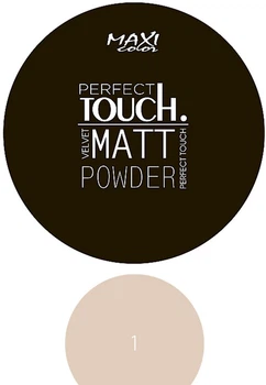 Пудра Maxi Color Perfect Touch Vet and Dry №1 10 г (4823097121894)