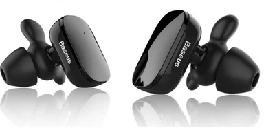 Беспроводные наушники BASEUS Bluetooth Encok Truly W02 60mAh Black