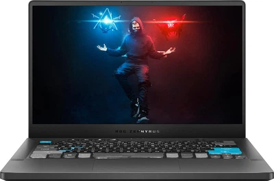 Ноутбук 14" Asus ROG Zephyrus G14 GA401QEC AniMe Matrix GA401QEC-K2064T (NVidia GeForce RTX 3050 Ti, AMD Ryzen 9 5900HS, 16 ГбGb, 120 Гц),