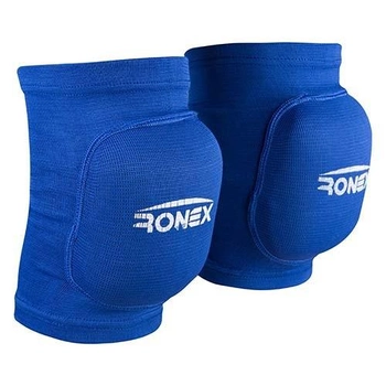 Спортивный наколенник для волейбола усиленный синий (2 шт) Ronex размер S