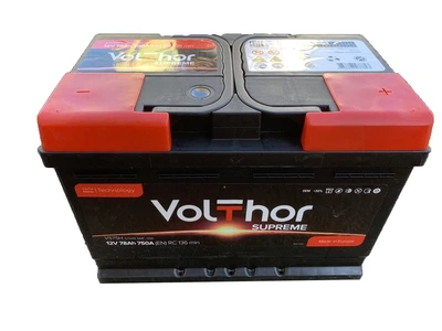 Автомобильный аккумулятор Volthor 78 Ah/12V Supreme (0)