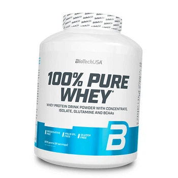 Сывороточный Протеин с добавлением аминокислот 100% Pure Whey BioTechUSA 2000г Рисовый пудинг (29084015)