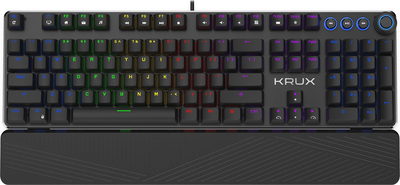 Клавіатури Krux Crato RGB Outemu Brown (KRX0086)