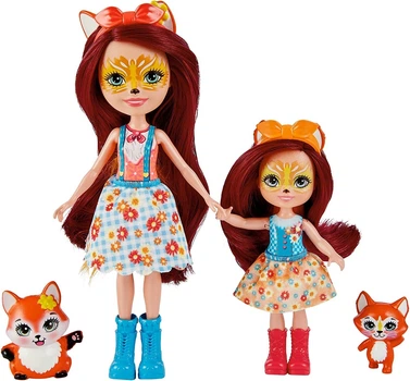 Игровой набор Enchantimals Фелісіті с младшей сестренкой Феана HCF81 n1