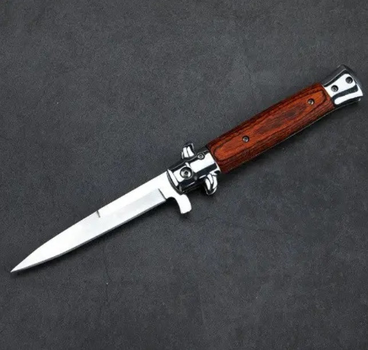 Выкидной нож стилет B-84, коричневый