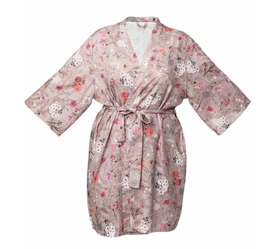 Халат LullaLove Bouquet для вагітних та кормючих мам, Onesize