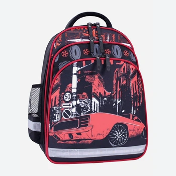 Рюкзак шкільний Bagland Mouse 85268110 Чорний з принтом (2008526081105)