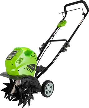 Культиватор аккумуляторный Greenworks G40TL (27087)