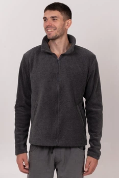 Кофта мужская флисовая TvoePolo XXL Темно-серая (7158-29xxl)
