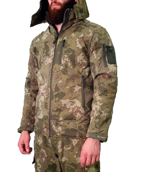 Куртка чоловіча тактична Combat Мультикам, матеріал Softshell L